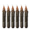 6Pcs/Set LED Flameless Candle Battery Powered Flickering Wax Wedding Decorations