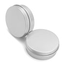24Pcs 25G Aluminum Round Empty Jar Tin Screw Top Lid Cosmetic Sample Storage Container