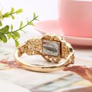 Fashionable Pearl Bracelet Diamond Watch Exquisite Ladies Dress Women Quartz Watch