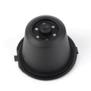 8 Pcs Black Refillable Coffee Capsule Cup Reusable Refilling Filter For Nespresso Machine With Brush
