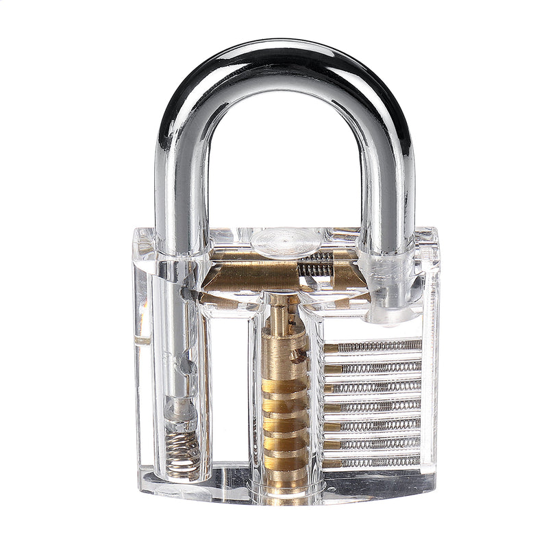 20 Pcs Pick Cutaway Practice Padlock Lock With Broken Key Removing Hook Kit Extractor Set Locksmith Tool