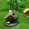 Villa Bonsai Garden Decorations Resin Crafts House Micro Landscape Fairy Garden for Home Garden Decoration