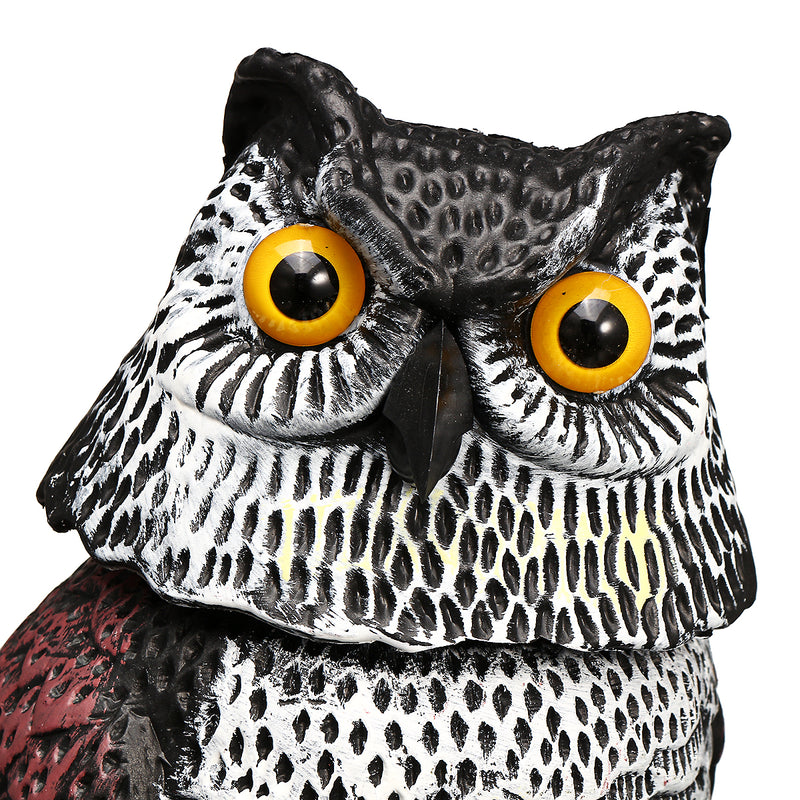 Bird Repeller Garden Cat Scarer Rabbit Pest Control Deterrent Repel Lifelike Owl