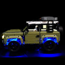 LED Light Lighting Kit ONLY For LEGO 42110 Land Rover Defender Car Bricks Toys with Remote Control
