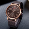 NAVIFORCE 3006 Waterproof Calendar Quartz Watch Mesh Steel Business Style Men Wrist Watch