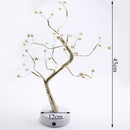 USB 36LED Pearl Tree Light Touch Control Lamp Night Light Christmas String Light