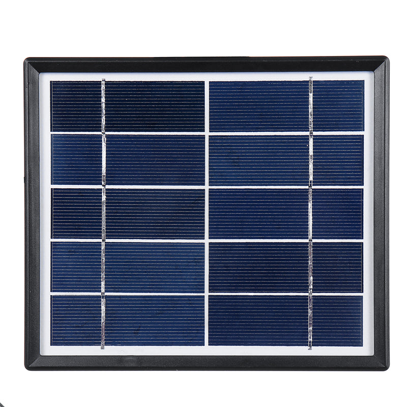 Solar Powered System Generator Panel Power Storage Charger Outdoor USB LED Bulb Lamp