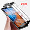 Enkay 2pcs 9H Anti-explosion Full Coverage Full Glue Tempered Glass Screen Protector for Xiaomi Redmi 7A