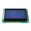 12864 128*64 LCD Display Module 5V Dots Graphic Blue Screen with Backlight