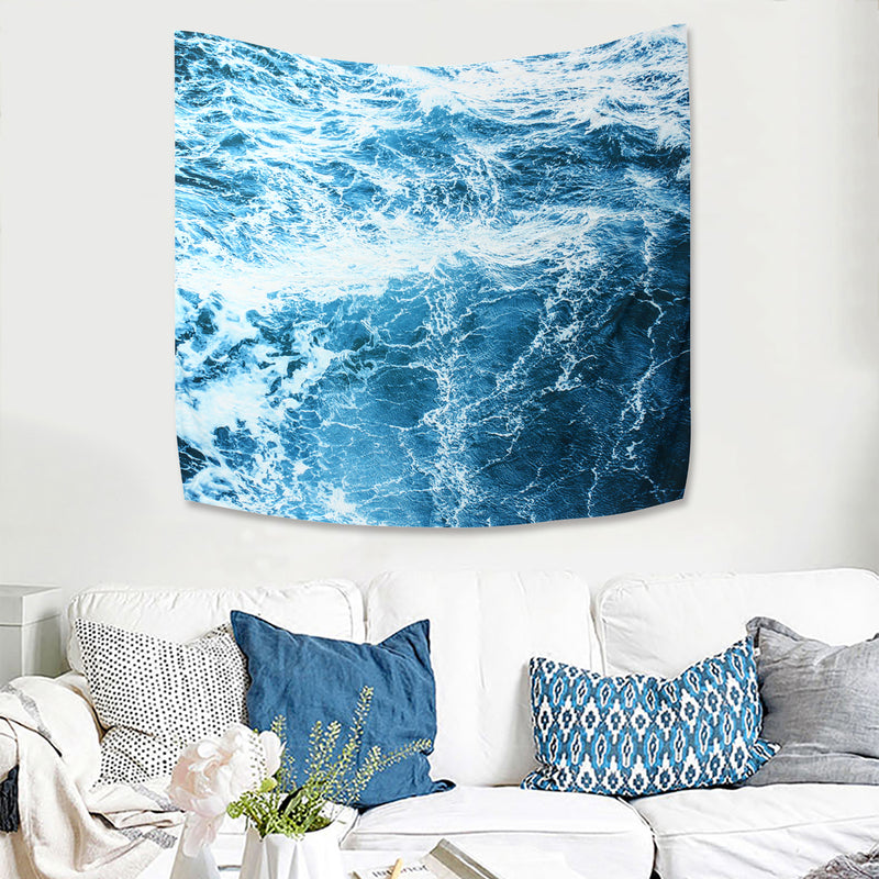 Art Wall Tapestry Ocean Wave Hanging Tapestry Home Room Decorations