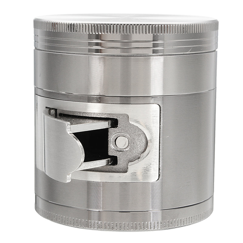 Multi Functional 63MM 2.48 Inch 4 layers CNC ZINC ALLOY Metal Herb Grinder Crusher Smoke Grinder