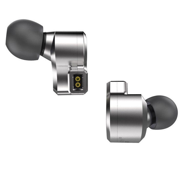 KB1 Triple Drivers 0.78mm Pin Removable Cable Earphone HiFi Stereo In-Ear Sports Metal Shell Headset