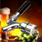 1-2/5" X 3/16" Tube Beer Tap Faucet Draft Shank With Elbow  Brass