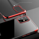 Bakeey Plating Ultra-thin Transparent Soft TPU Shockproof Protective Case for Samsung Galaxy A51 2019