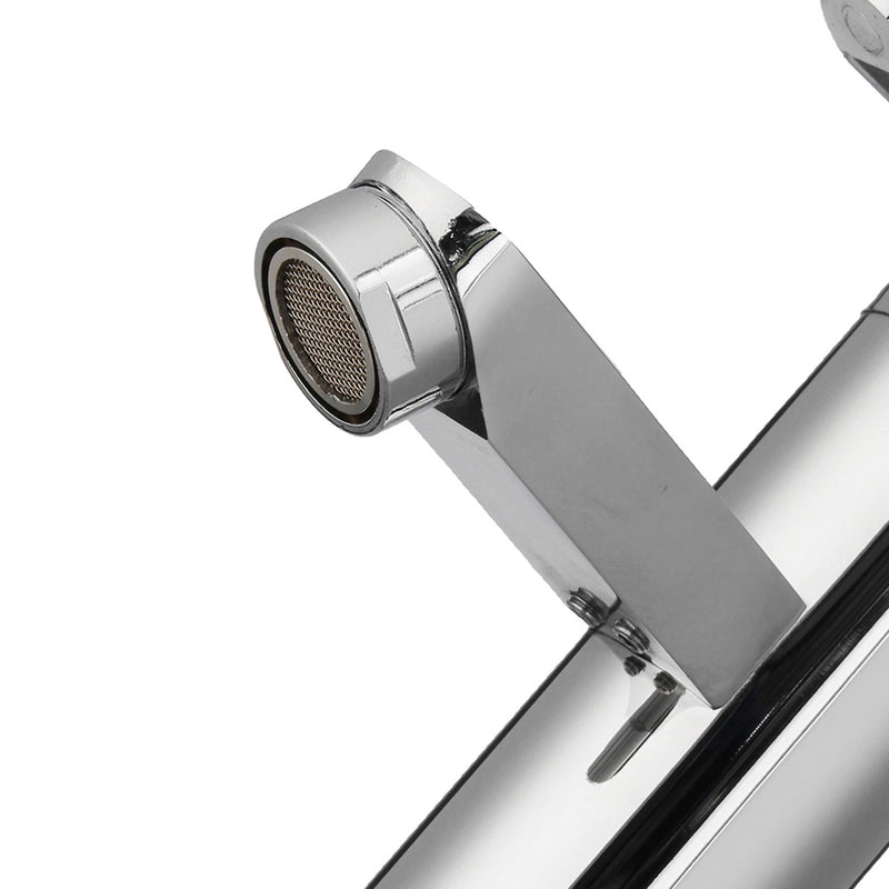 Bathroom Kitchen Wash Basin Faucet Two Hole Hot&Cold Mixer Water Taps