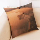 Honana BX 45x45cm Skydiving Pattern Luxury Cushion Cover Graffi Style Throw Pillow Case Pillow Cover