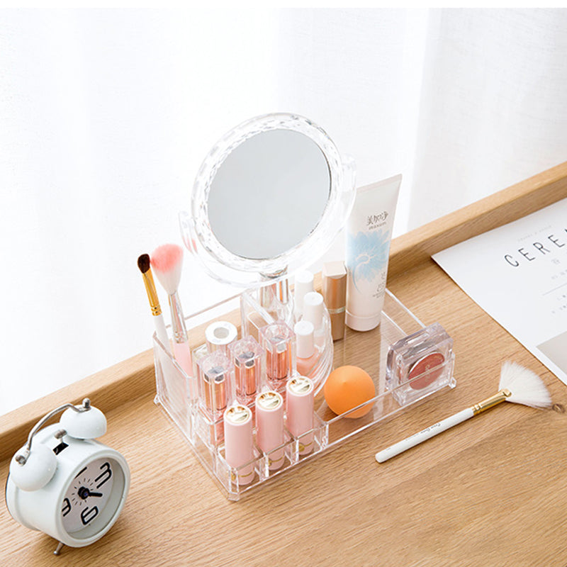Acrylic Clear Make Up Cosmetic Box Case Storage Holders Organisers Beauty Gift Acrylic Cosmetic Organizer