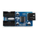 9Pin USB Header Male 1 to 2 Female Extension Splitter Cable 9 Port Multiplier Board