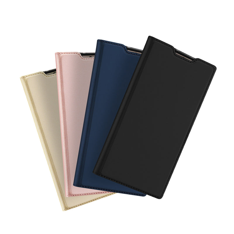 DUX DUCIS Flip Shockproof with Card Slot PU Leather Protective Case for Samsung Galaxy Note 10 / Note 10 5G