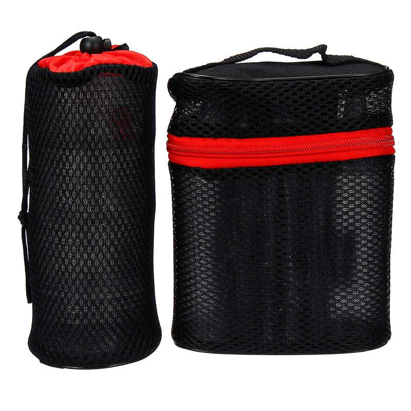 7Pcs Plastic Seasoning Condiment Spice Jar Salt Pot Bottles Box Storage Outdoor