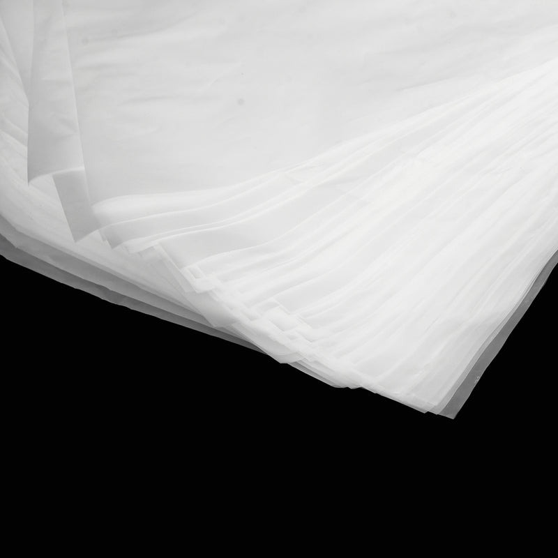 7'' 100Pcs Vinyl Record Antistatic Clear Plastic Cover Inner Sleeves LP LD Bag