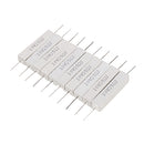 30pcs 10W 25 ohm 25R Ceramic Cement Resistor