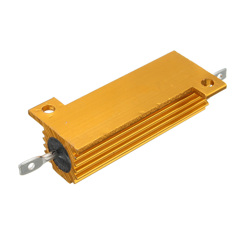 50W 0.5R 1R 2R 2.2R 4R 6R 8R 10R 20R Ohm Aluminum Shell Power Case Wirewound Resistor