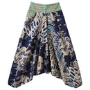 Women Yoga Pants Harem Drop Crotch Bohemian Trousers Elastic Loose Bloomers Nepal Style