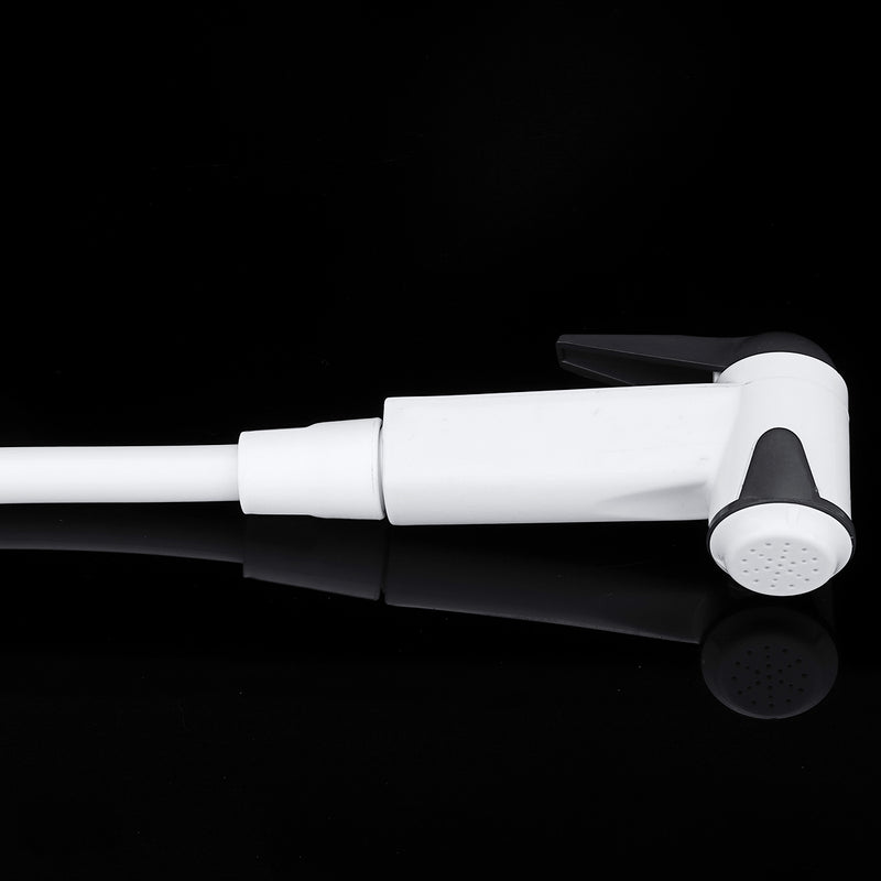 ABS Bathroom Portable Bidet Sprayer Kits Handheld Toilet Bidet Shower Head Sprayer for Personal Hygiene w/ 1.2m Hose Installation Base