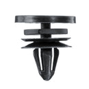 50pcs 8mm Plastic Car Door Panel Moulding Trim Retainer Car Fastener Clip