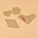 54PCS Handmade Mixed Quilt Acrylic Templates DIY Patchwork Quilter Supplies Tools Kit