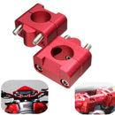 1 1/8" 28mm CNC Handlebar Fat Bar Riser Mount Clamp Adaptor for Pit Dirt Motorcycle