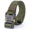 AWMN S04 3.2cm 125cm Nylon Belts Men Women Inserting Buckle Military Tactical Belt