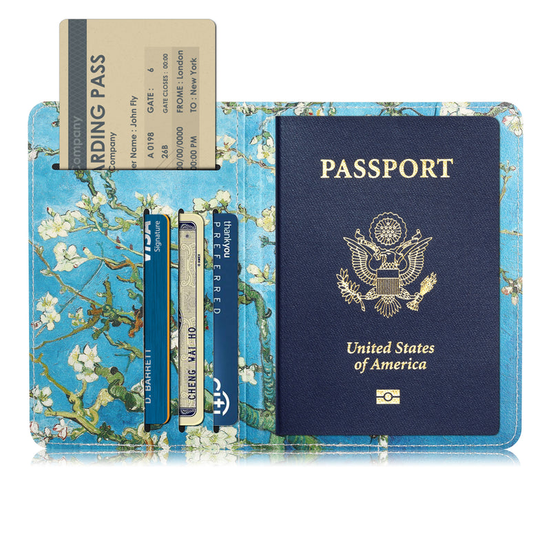 Printing Passport Tablet Case Cover - Apricot Blossom