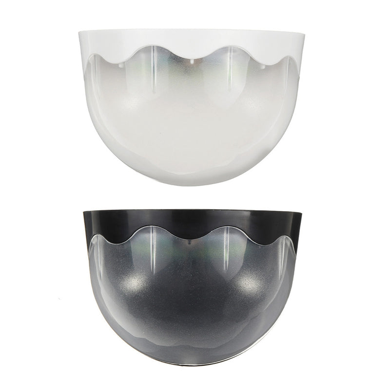 Solar Power Fence Post Light Wall Mount Outdoor Garden Path Landscape Yard Lamp