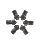 TWO TREES 6Pcs V6 Hardened Steel Nozzle 0.2/0.3/0.4/0.5/0.6/1.0mm J-Head Extruder Nozzle kit for 3D Printer