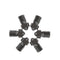 TWO TREES 6Pcs V6 Hardened Steel Nozzle 0.2/0.3/0.4/0.5/0.6/1.0mm J-Head Extruder Nozzle kit for 3D Printer