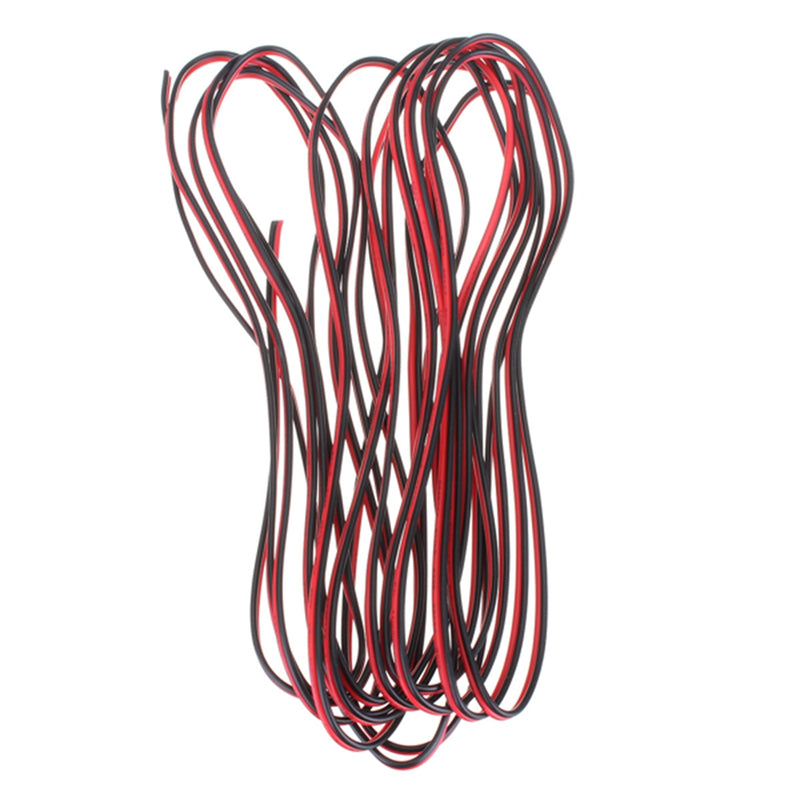 10PCS 2Pin 10mm Connector + 5M Extension Cable Wire for Single Color LED Strip Light