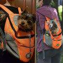 Outdoor Pet Dog Carrier Bag Pet Dog Front Bag Double Shoulder Portable Travel Backpack Mesh Backpack Head