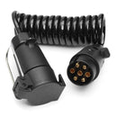 200/300CM 7Pin Trailer Light Board Extension Cable Lead Male to Female Lights For Trailer Truck