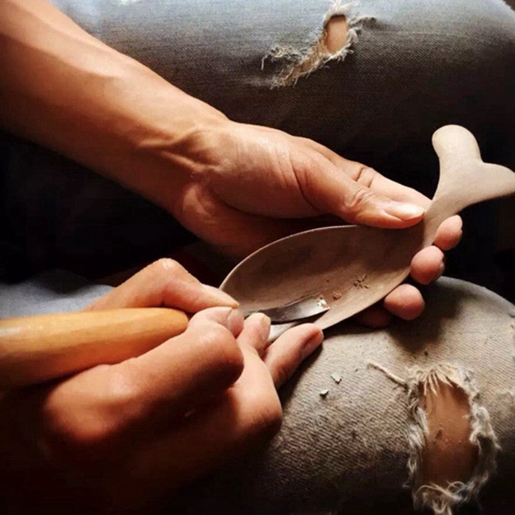 6Pcs Wood Carving Hand Chisels Tool Set Woodworking Professional Lathe Gouges