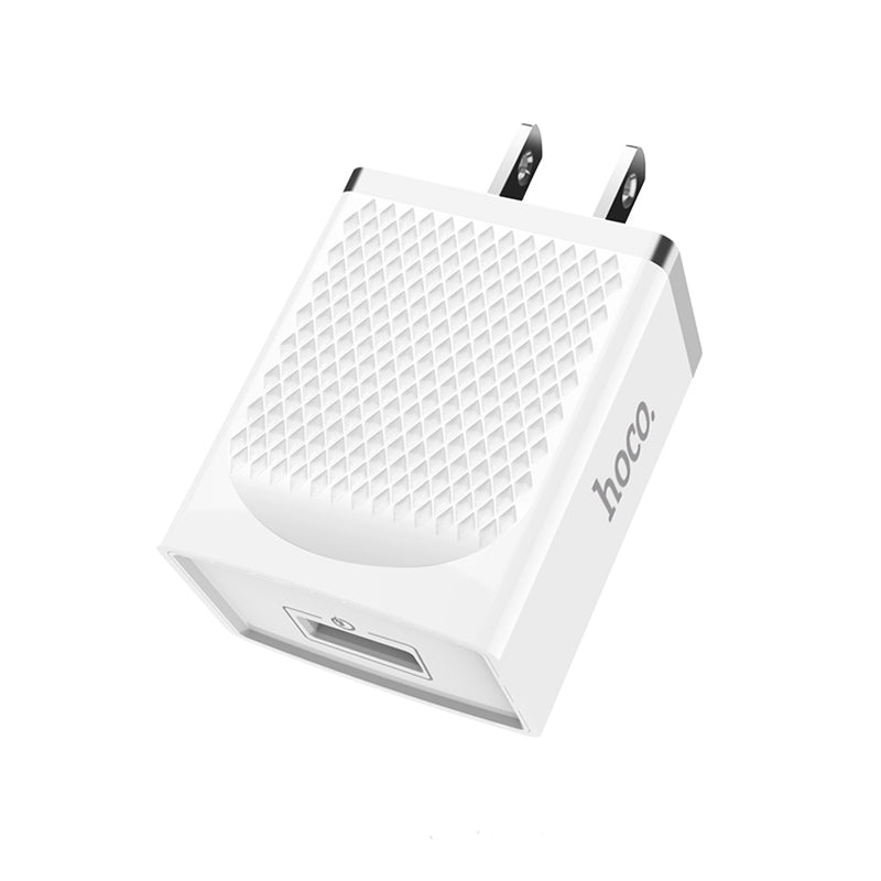 HOCO C42 US Plug USB Port QC 3.0 Fast Charger Power Adapter for Tablet Smartphone