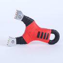 Outdoor Alloy Tactical Sling-shot Five-link Aiming Bow Aiming Tablet Rubber Band Sling Camping Shooting Tools