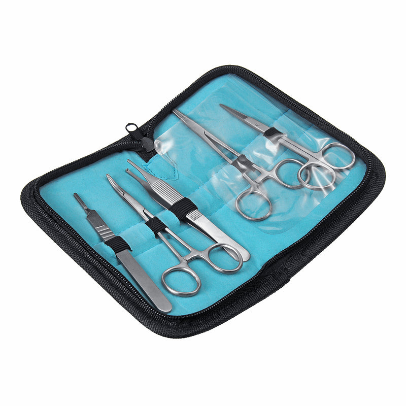 23Pcs Portable Suture Practice Instrument Tools Kit Set for Medical Students Trainning