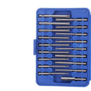 Drillpro 50Pcs Screwdriver Bits Extra Long Reach Bit Set Torx Star Hex Spline Multi-purpose Screw Head for Electric Screwdriver