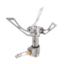 Outdoor Portable Mini Folding Cooking Stove Ultralight Pocket Camping Picnic Gas Burner