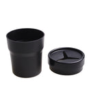 Black Plastic Car Used Garbage Cans Trash Bin Storage Box