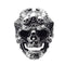 Retro Domineering Finger  Faucet Hand Dragon Pattern Double Dragon Skull Ring