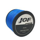 JOF 1000M PE Braided 4 Strands 12-70 LB High Sensibility Super Strong Fishing Line Sea Fishing