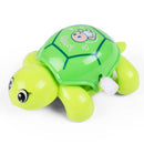 Cute Cartoon Animal Clockwork Turtle Mini Crawling Wind Up Kids Educational Classic Toy Random Color